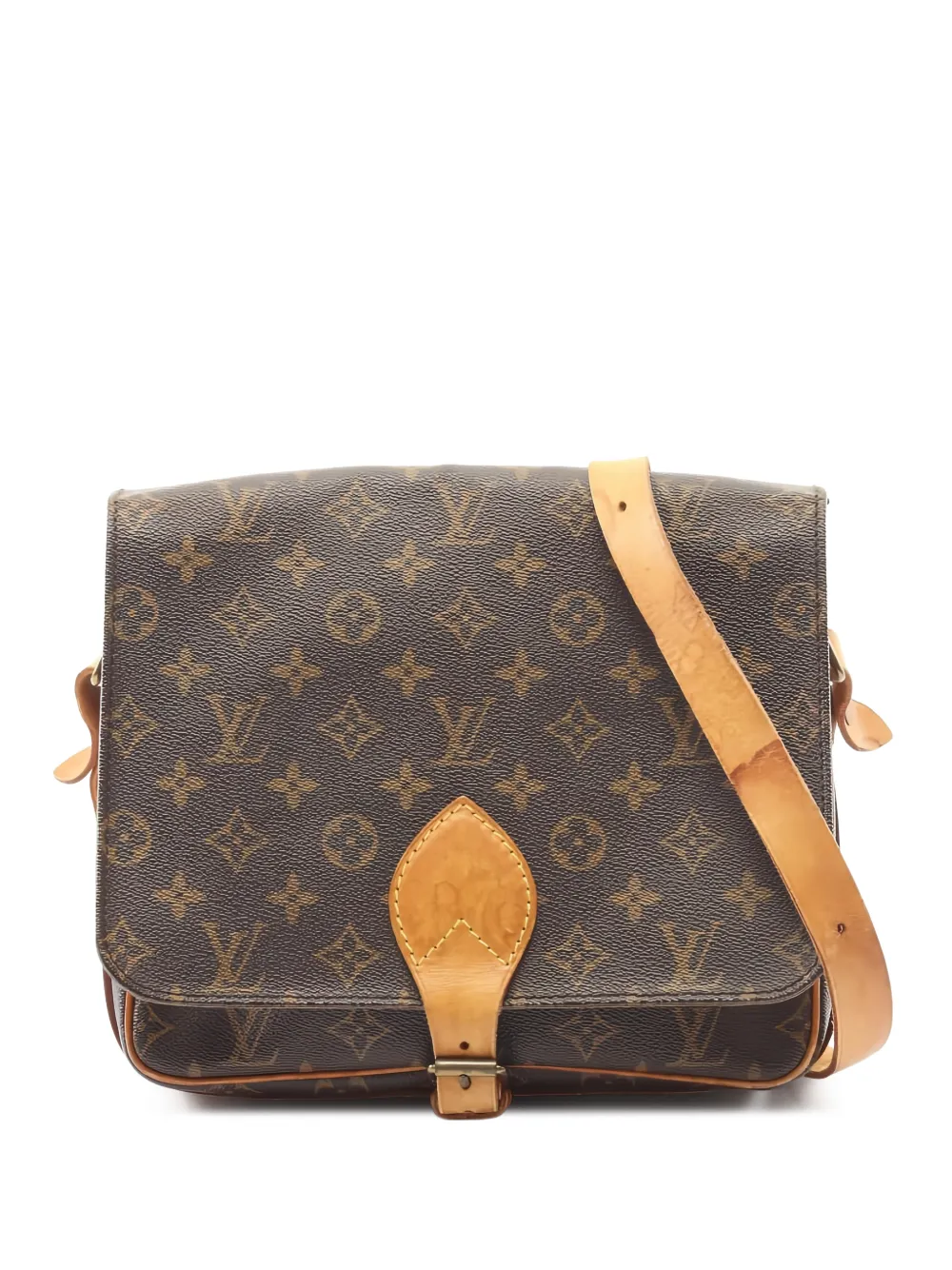Louis Vuitton Pre-Owned 1992 GM Cartesier Monogram Schultertasche - Braun