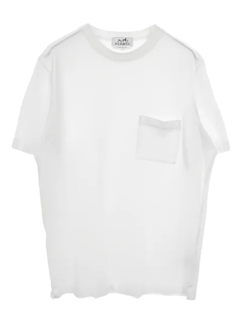 Hermès Pre-Owned 1990s patch-pocket T-shirt