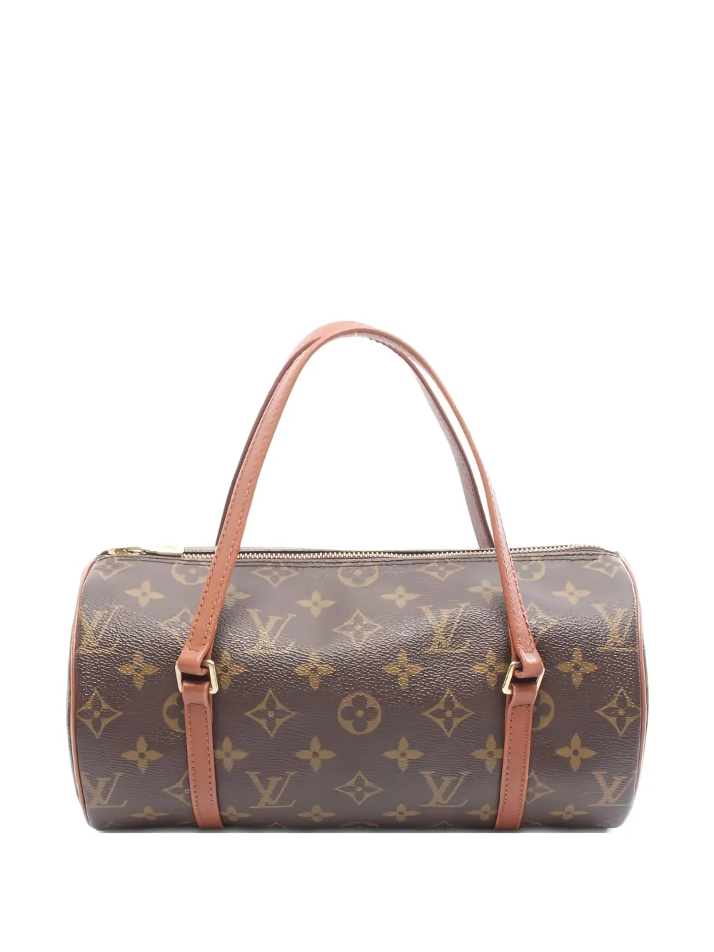 Louis Vuitton Pre-Owned 1996 26 Monogram Papillon Zylinder-Tote Bag - Braun