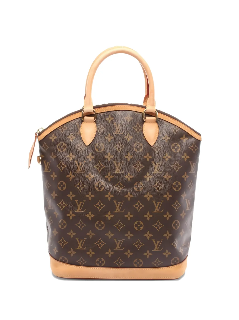 Louis Vuitton Pre-Owned 2001 Lockit Vertical Monogram Beuteltasche - Braun
