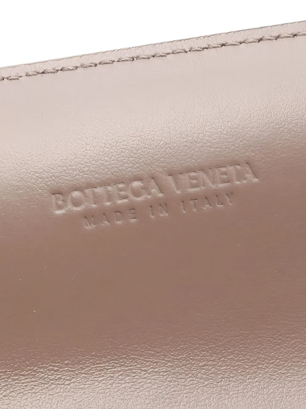 Bottega Veneta Pre-owned 2010s Woven Chain Wallet in Brown, view 4