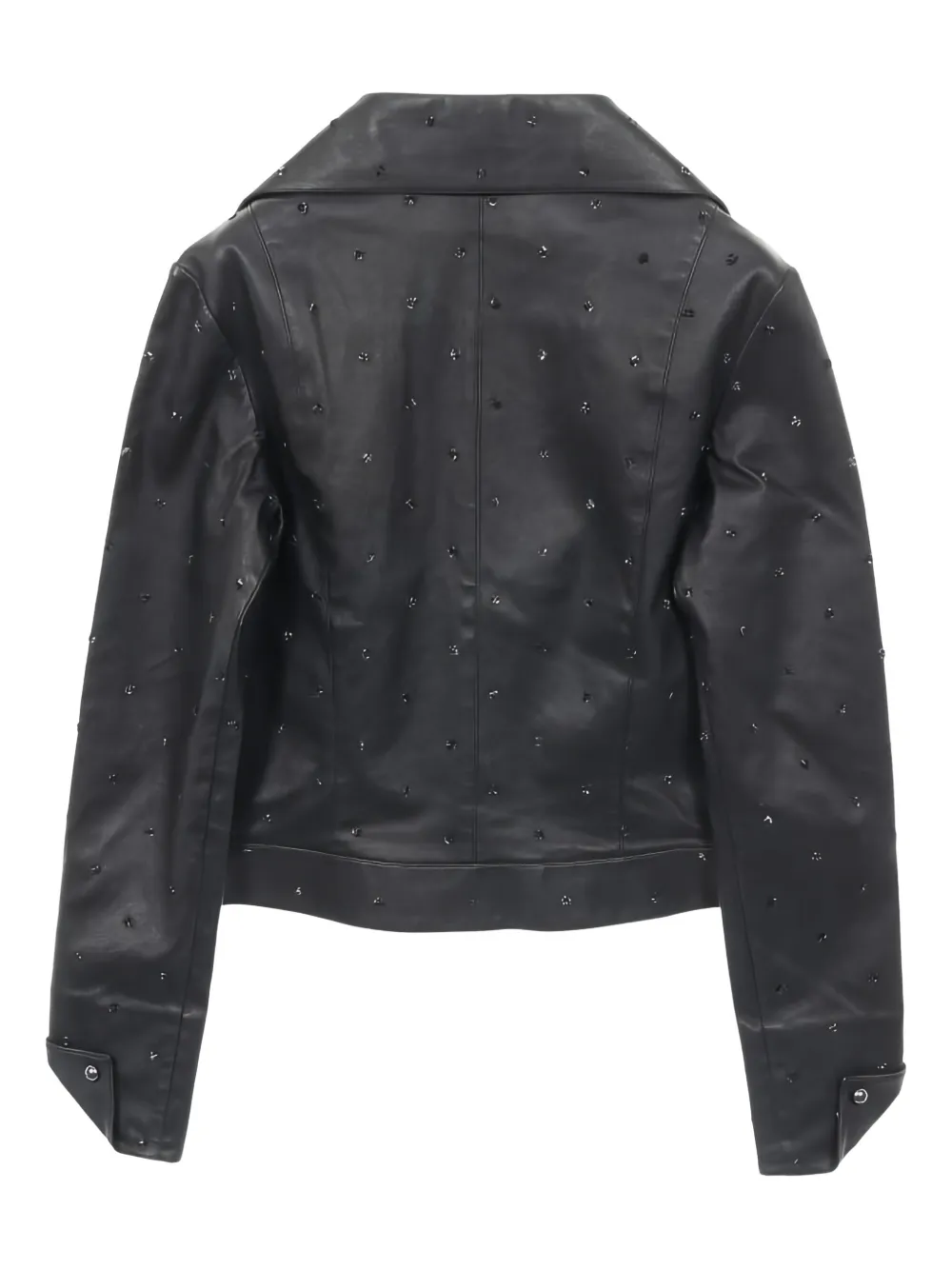 CHANEL Pre-Owned 1986-1988 レザージャケット | ブラック | FARFETCH JP