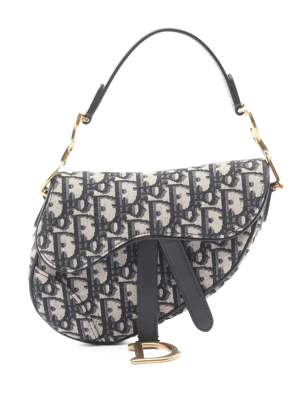 Christian Dior Pre-Owned 10s mini Saddle shoulder bag - Blu