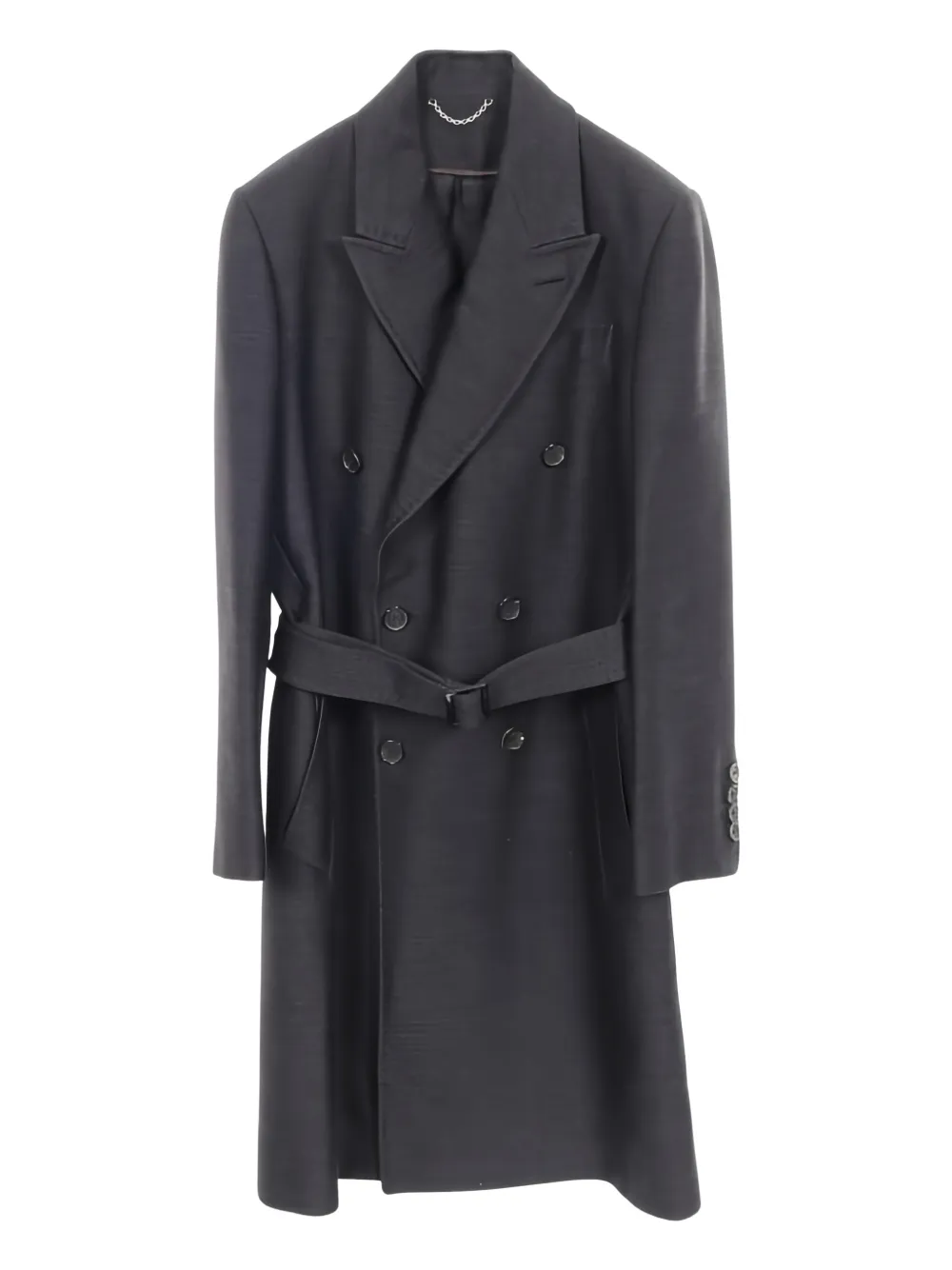 Louis Vuitton Pre-Owned Doppelreihiger Mantel - Grau