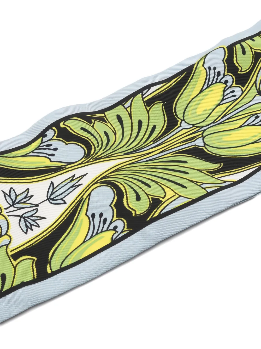 2010s Floral-Print Scarf