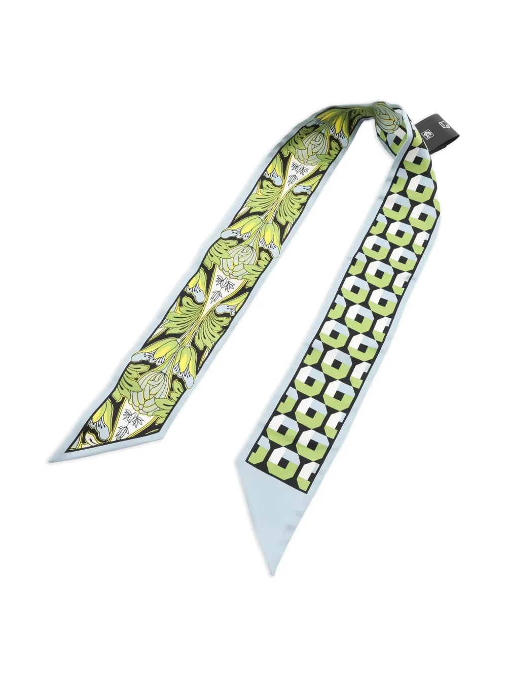 2010s Floral-Print Scarf