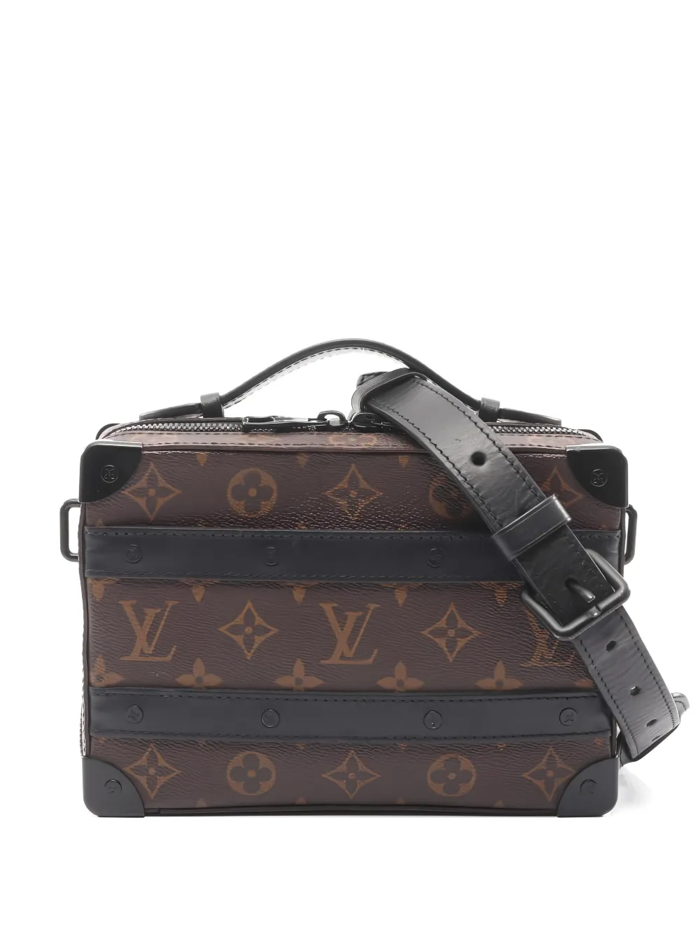Louis Vuitton Pre-Owned Borsa tote Handle Soft Trunk Monogram anni 2010 - Marrone