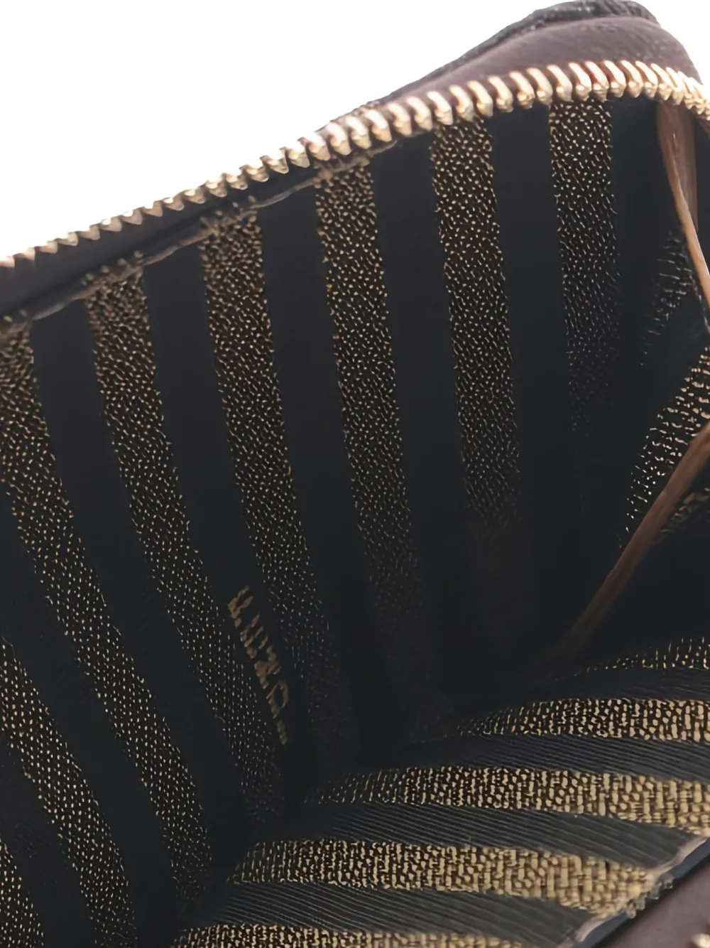 Fendi Pre-owned Portafoglio Bi-fold Zucca Anni 2020 - Marrone 
