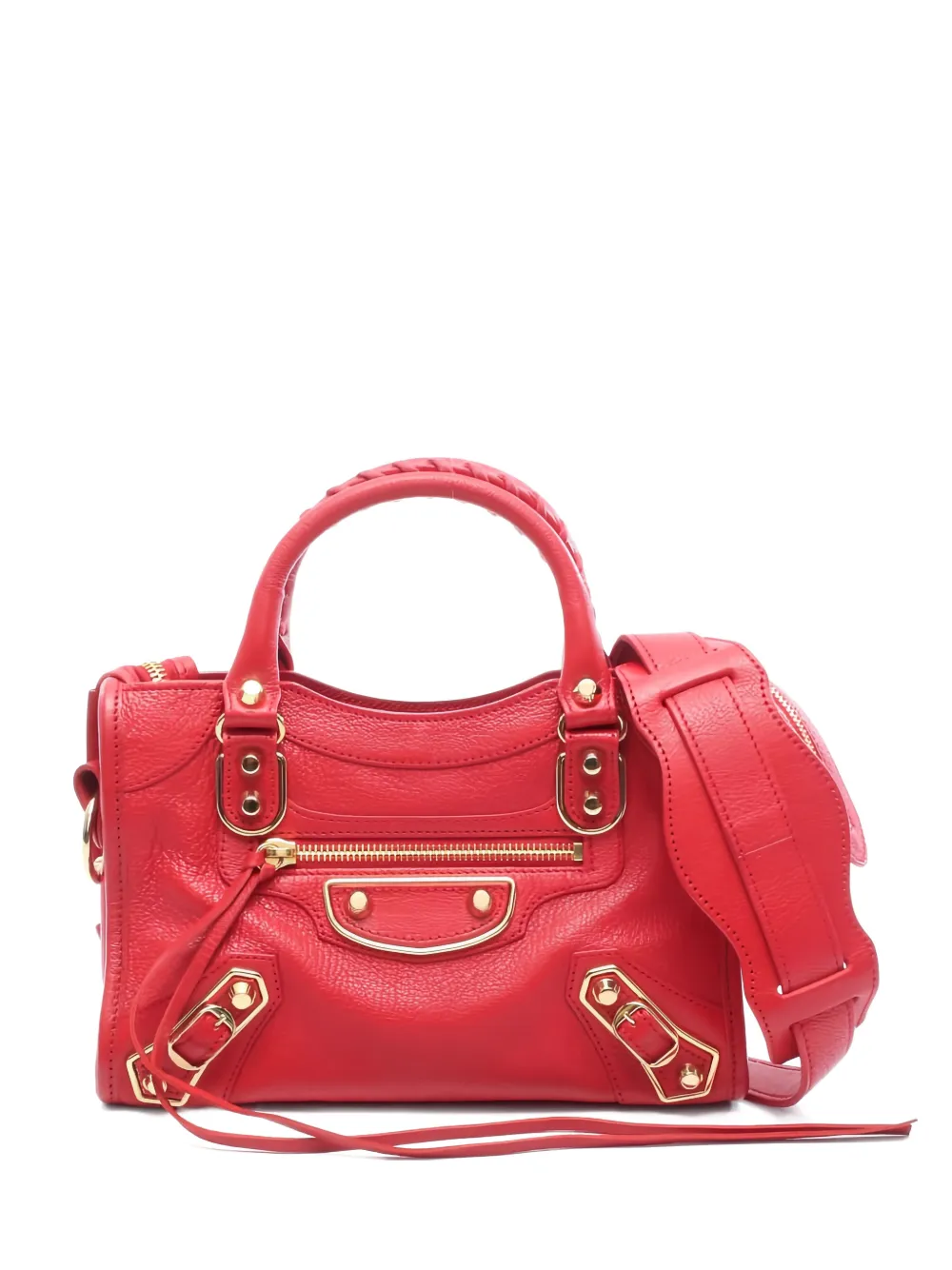 Balenciaga Pre-Owned 2010s mini City two-way tote bag - Rosso