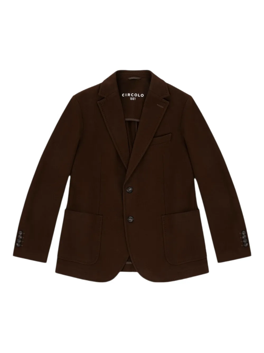 Circolo 1901 single-breasted blazer - Braun