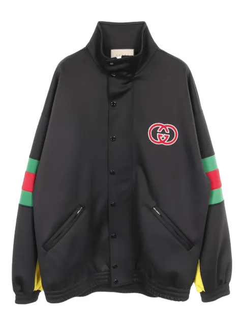 Gucci Pre-Owned Web-stripe track jacket