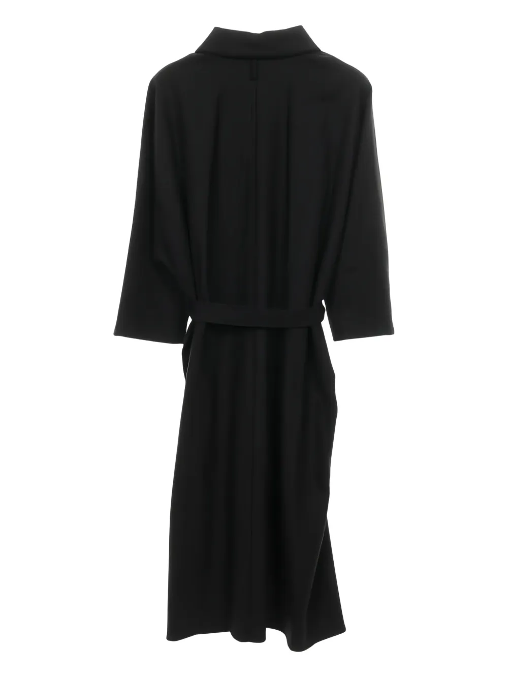 Herm&egrave;s Pre-Owned 2010s wollen blousejurk - Zwart