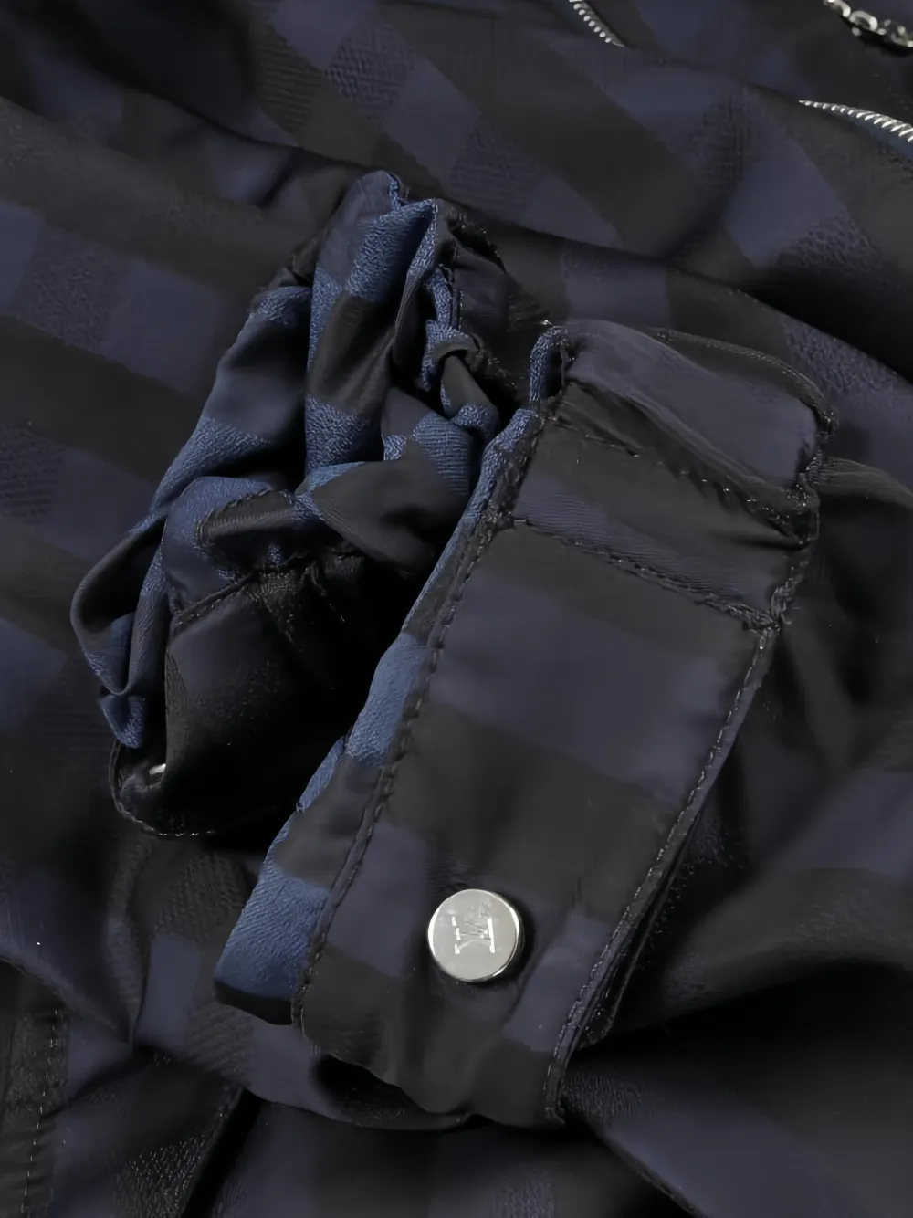 2010s Damier Zip-Fastening Jacket
