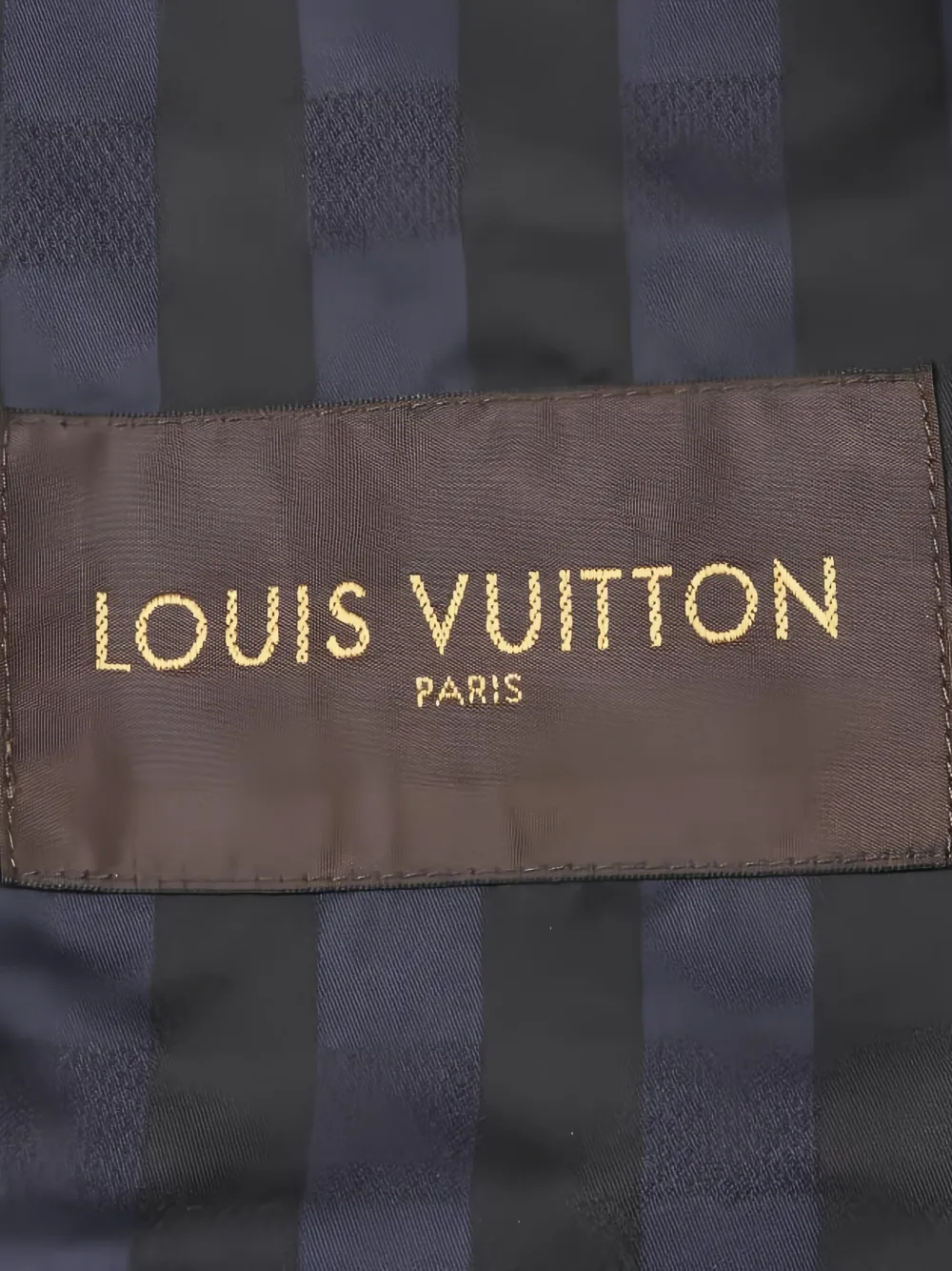  Louis Vuitton Pre-owned 2010s Damier Zip-fastening Jacket - Blue 