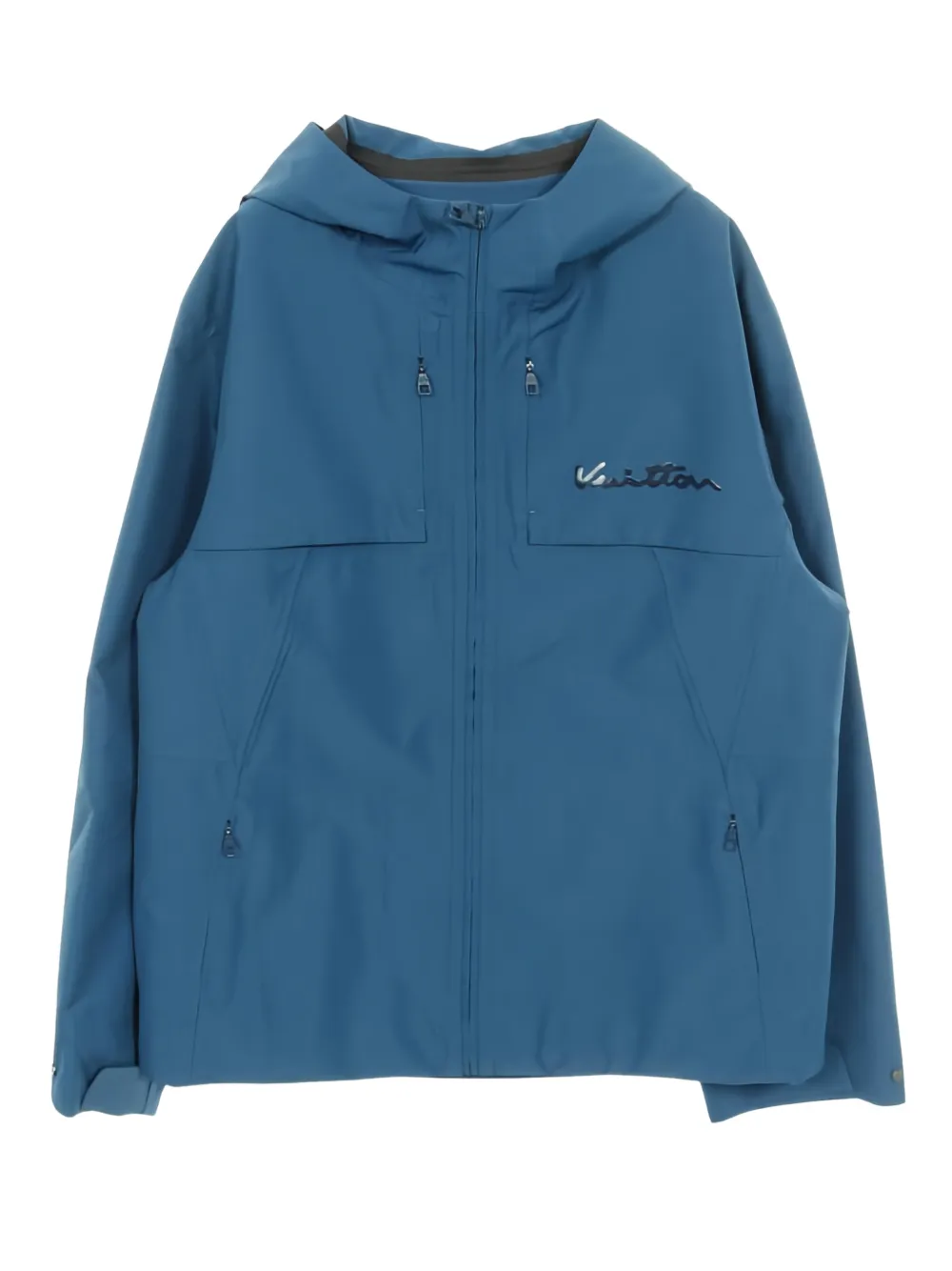 Louis Vuitton Pre-Owned Parka con cappuccio anni 2020 - Blu