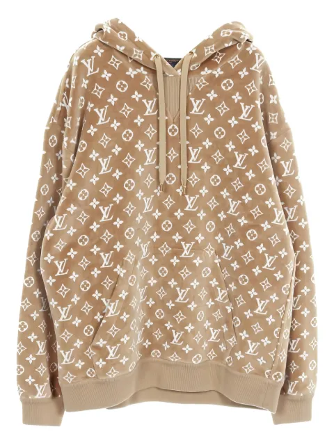 Louis Vuitton Pre-Owned 2010s Monogram drawstring hoodie