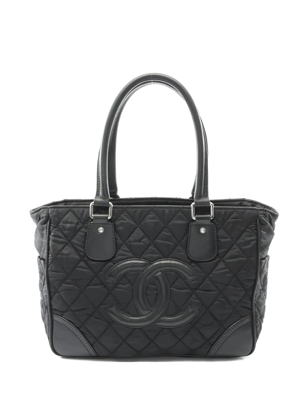 CHANEL Pre-Owned 2005-2006 Paris New York Line tote bag - Nero