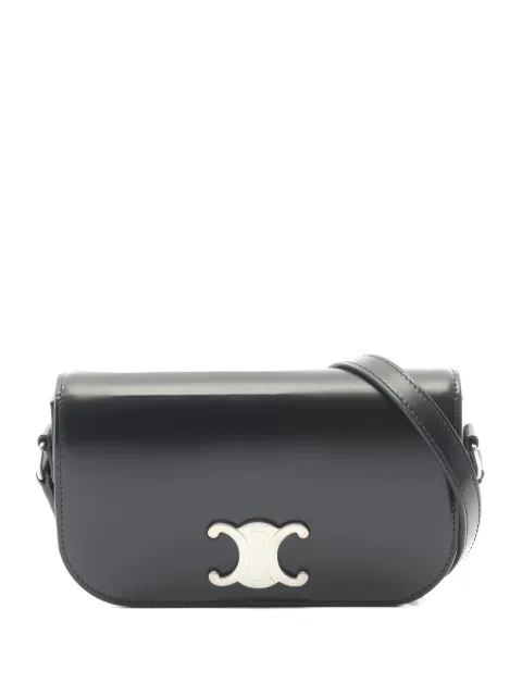 Celine Pre-Owned 2020s Triomphe leather cross body bag