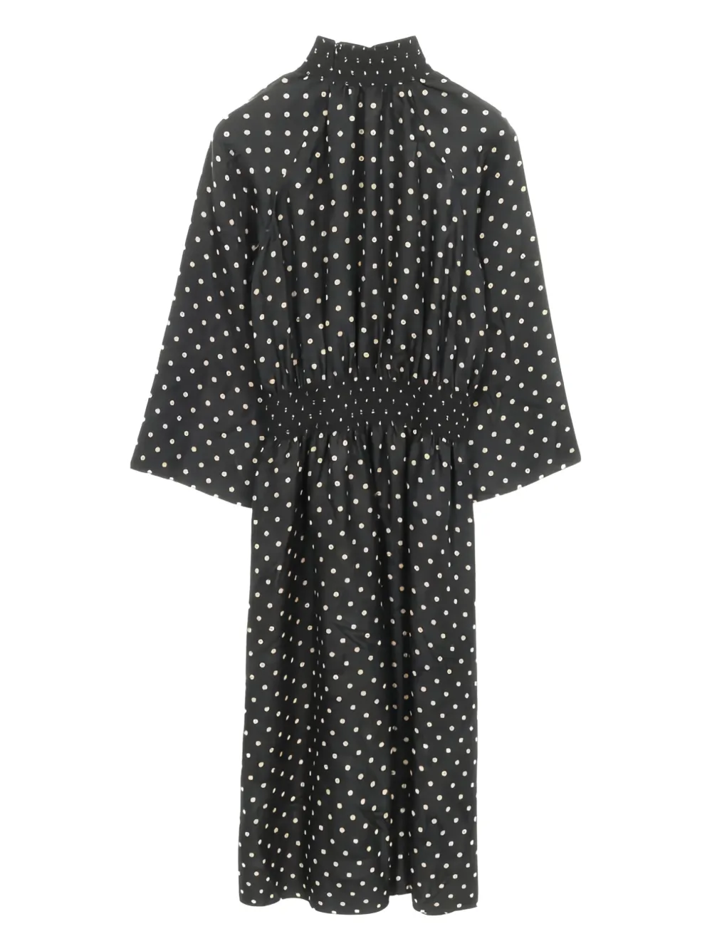 Herm&egrave;s Pre-Owned 2010s jurk met stippen - Zwart