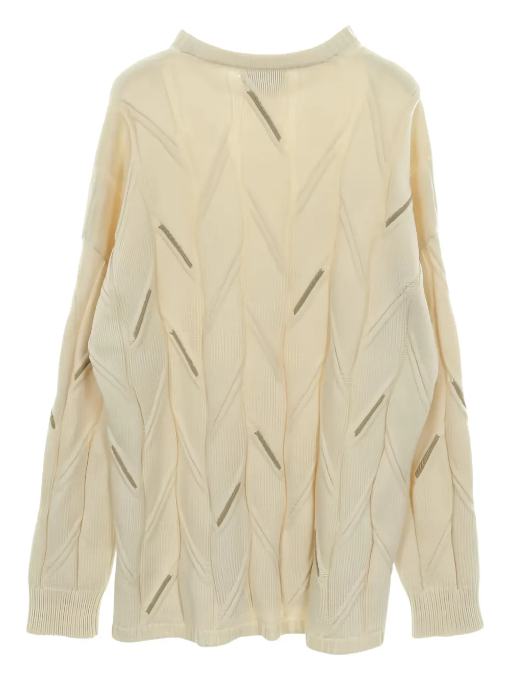  Hermès Pre-owned 2010s Crew-neck Sweater - Neutrals 