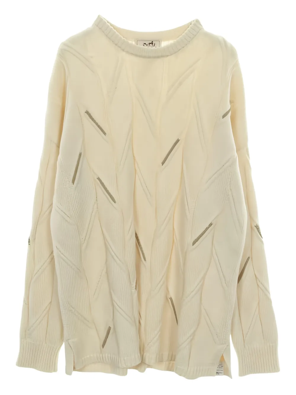 Hermès Pre-Owned Maglione girocollo anni 2010 - Toni neutri