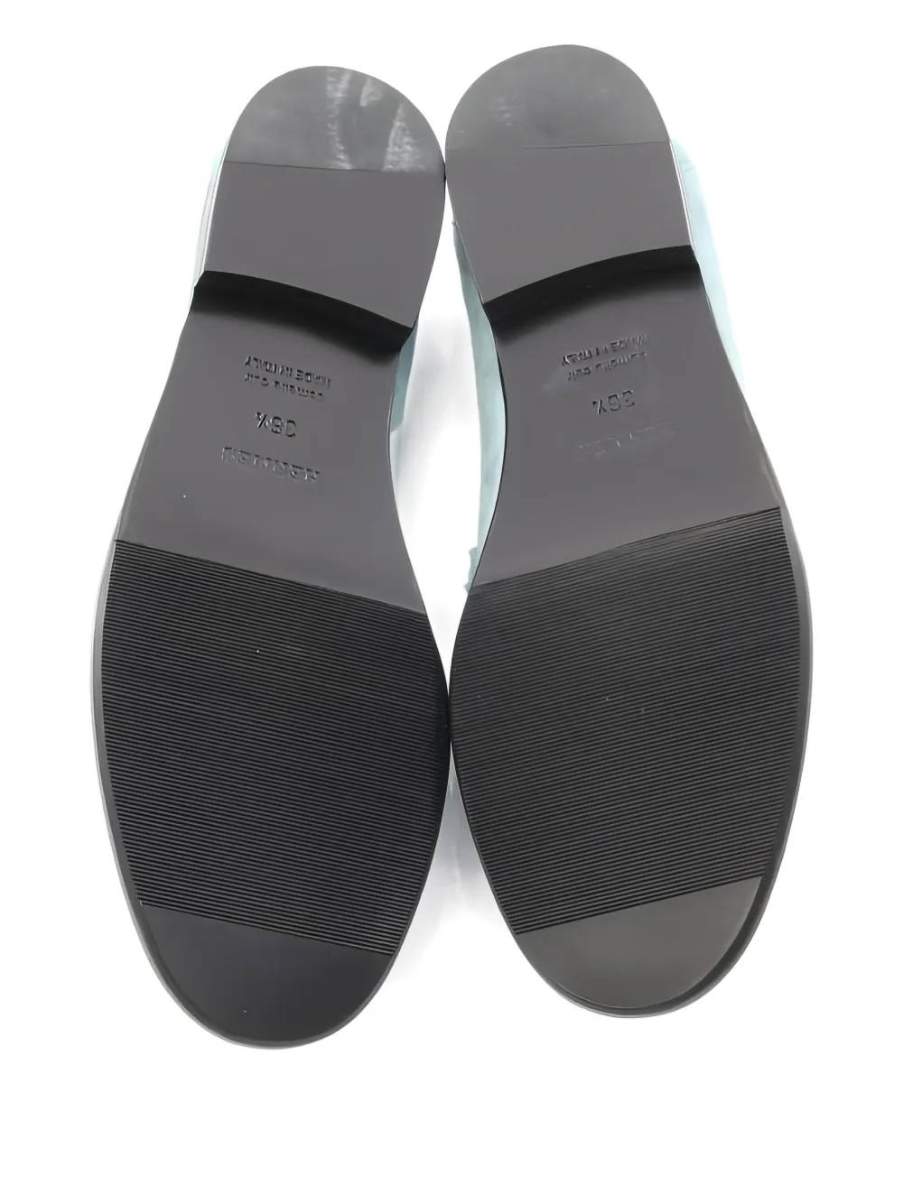 Herm&egrave;s Pre-Owned Su&egrave;de loafers - Blauw