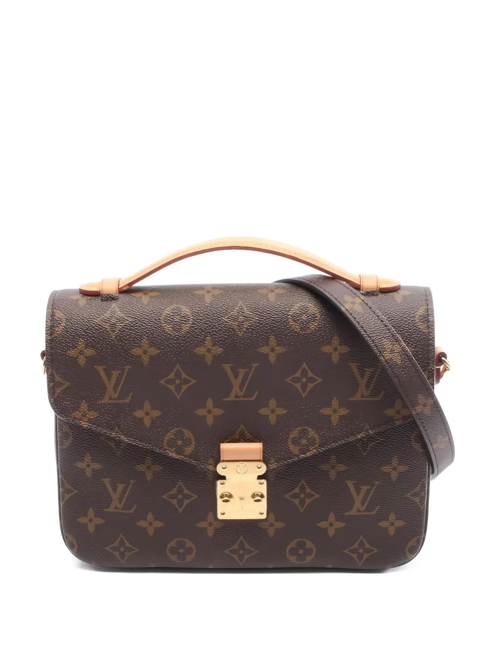 Louis Vuitton Pre-Owned Borsa a tracolla MM Métis con monogramma - Marrone