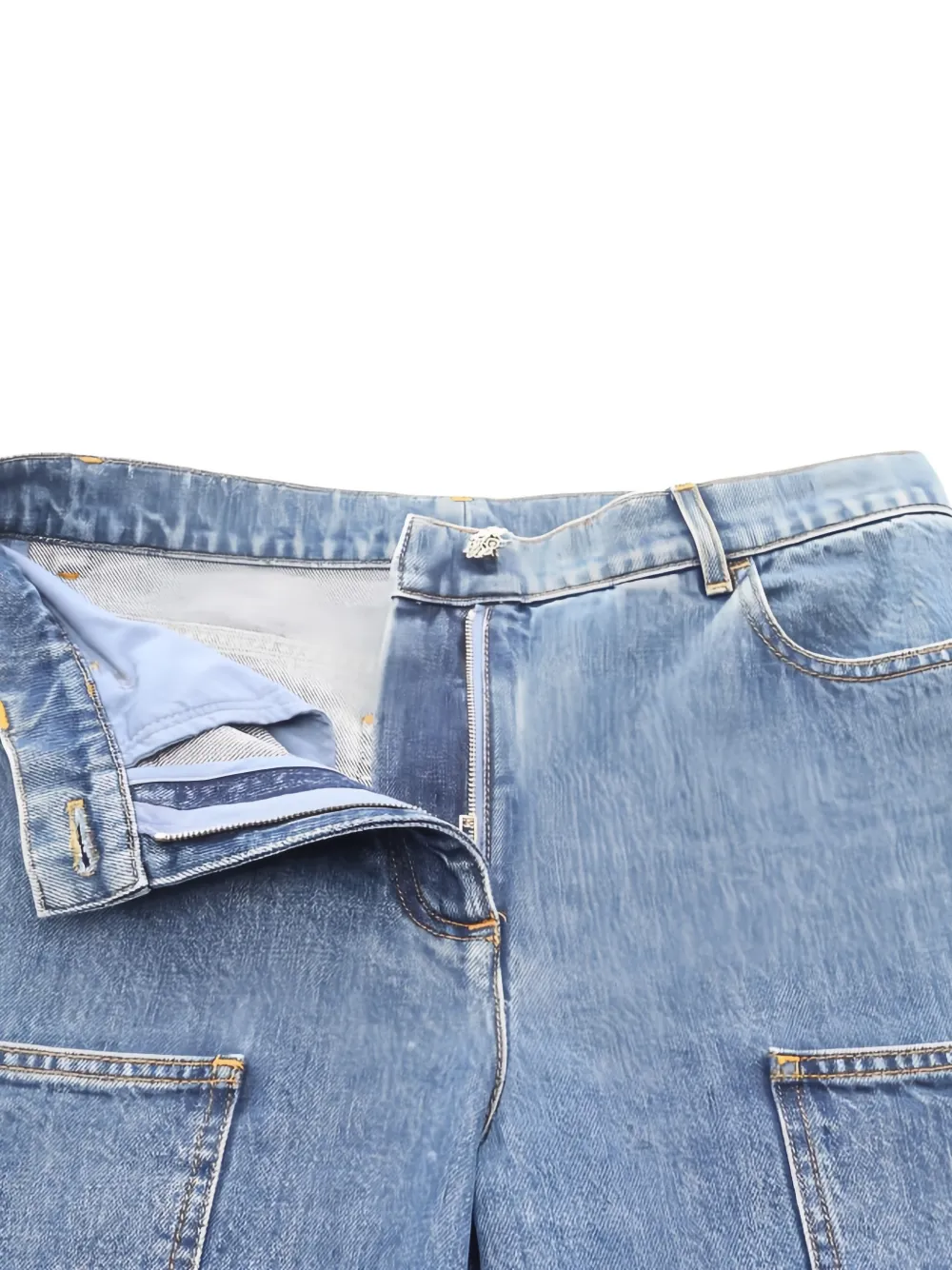 1986-1988 Buttoned Denim Trousers