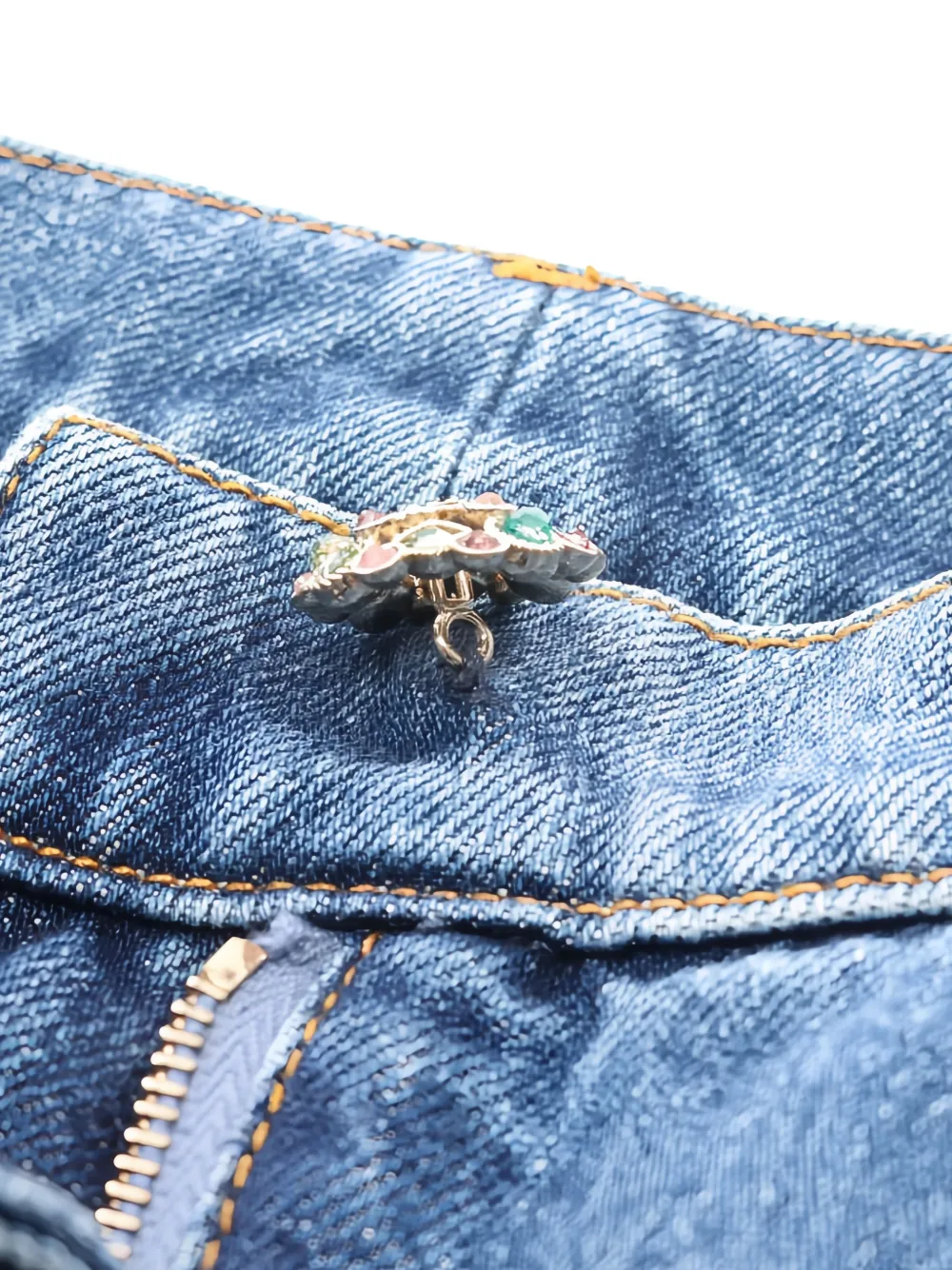 1986-1988 Buttoned Denim Trousers