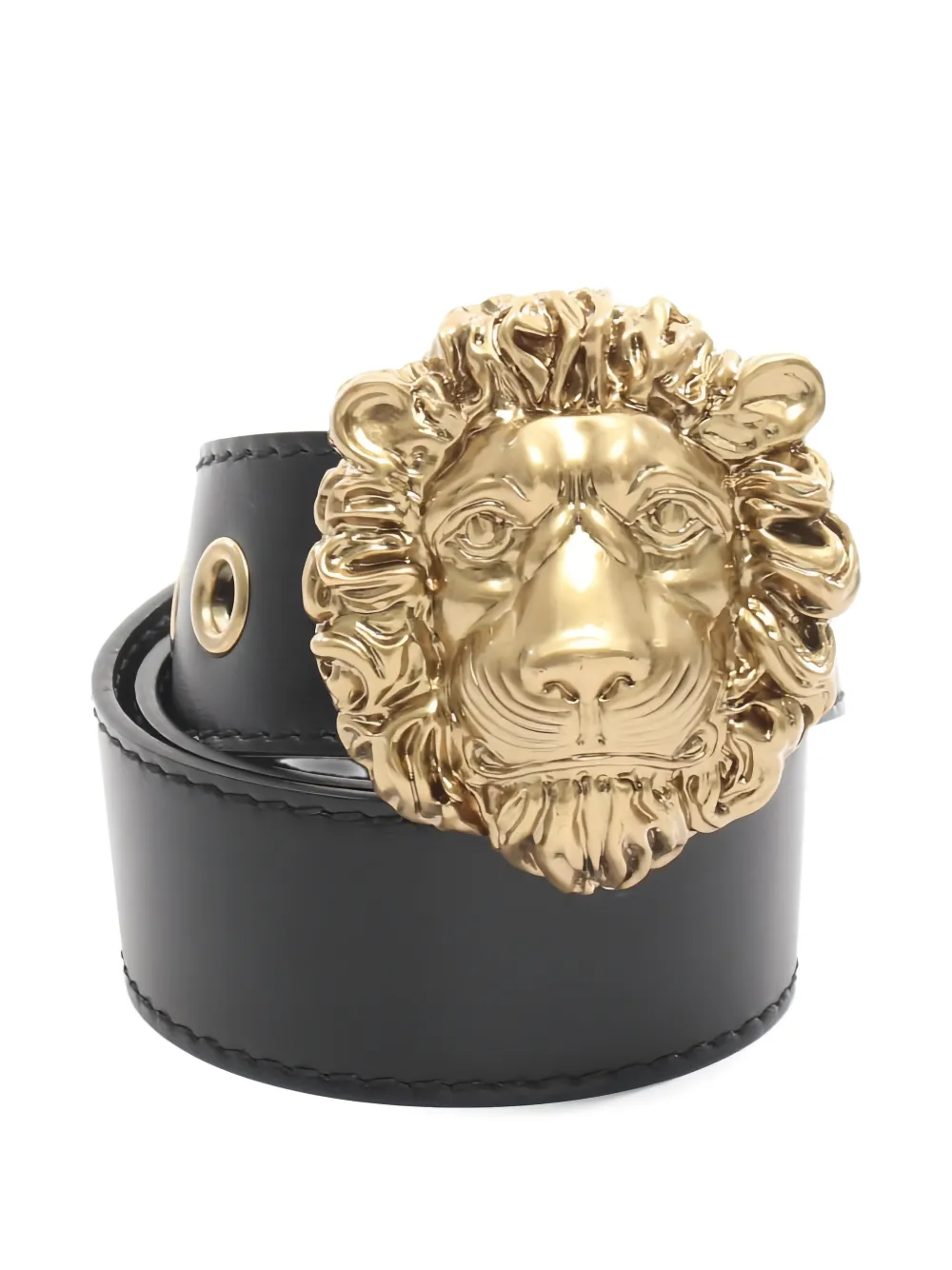 Gucci Pre-Owned embellished-buckle leather belt - Nero