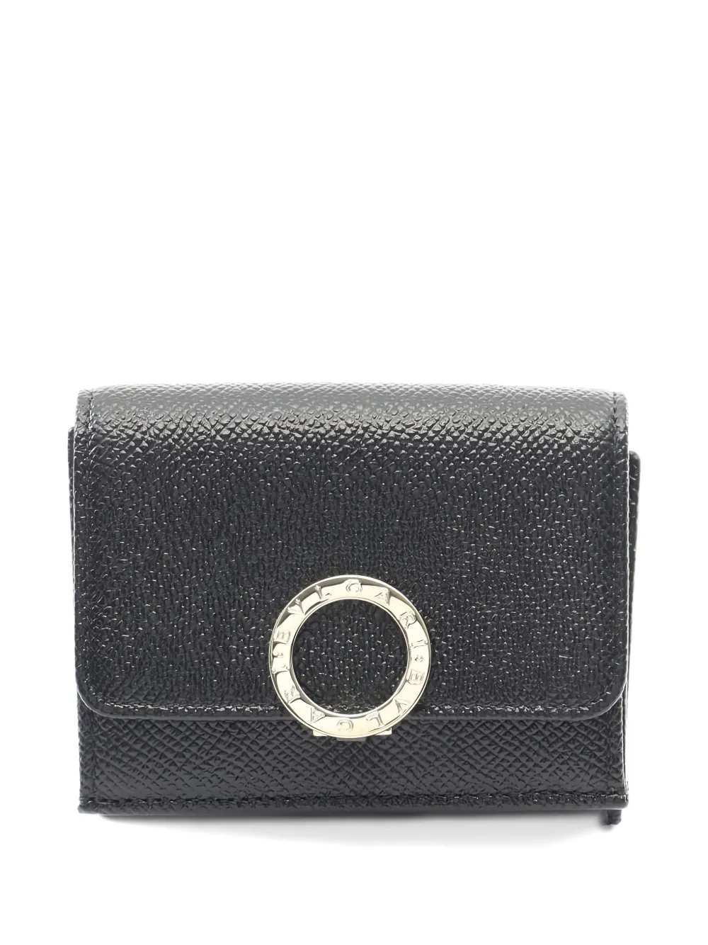 Bvlgari Pre-Owned 2020s trifold leather wallet - Nero