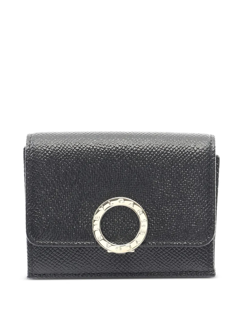 Bvlgari Pre-Owned 2020s trifold leather wallet - Nero