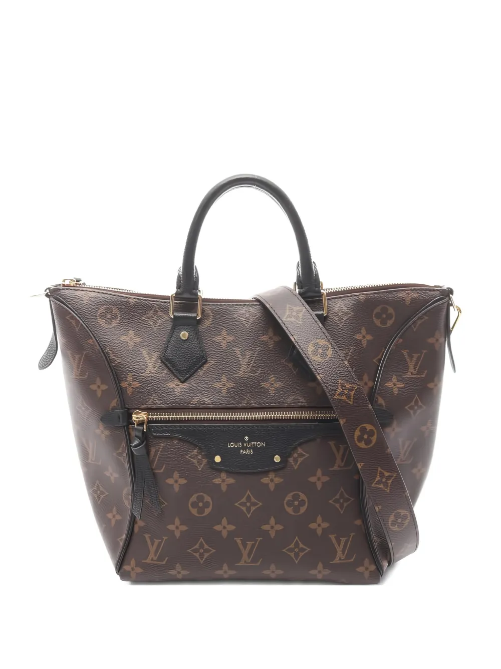 Louis Vuitton Pre-Owned Borsa a mano two-way con monogramma 2021 - Marrone