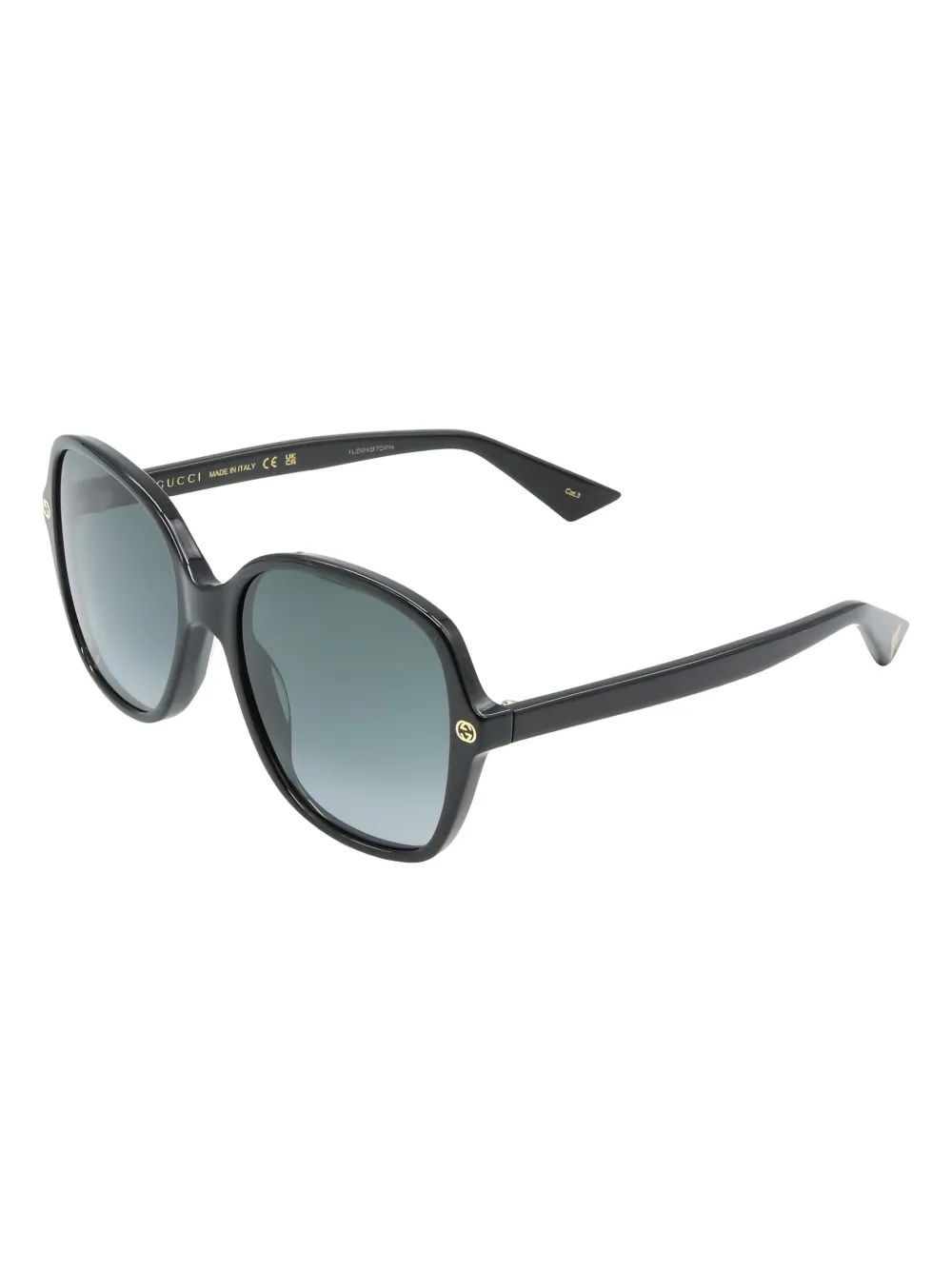  Gucci Pre-owned 2020s Round Sunglasses - Black 