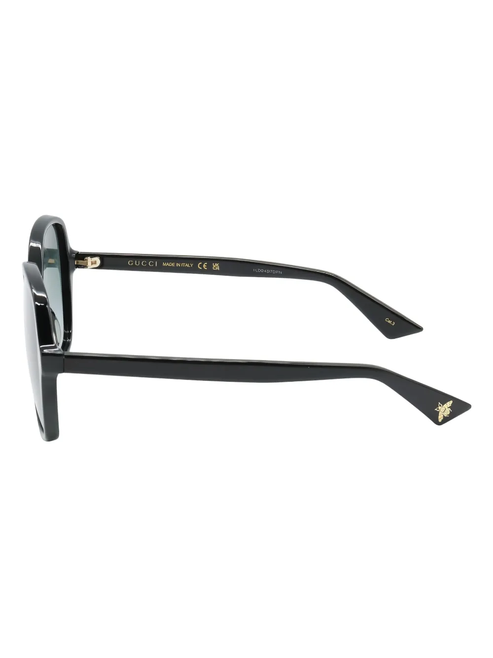  Gucci Pre-owned 2020s Round Sunglasses - Black 