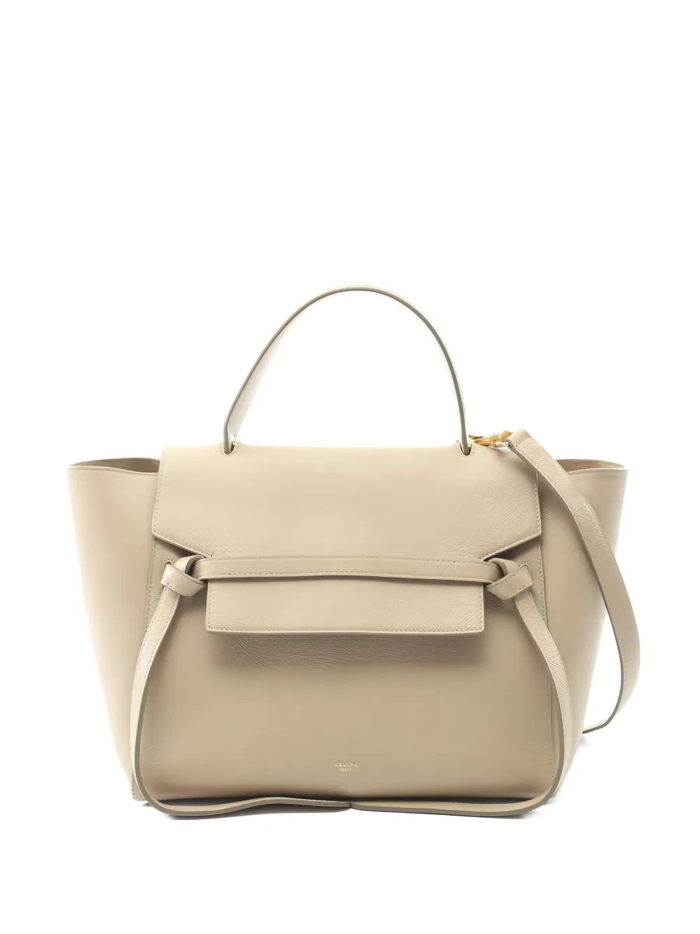 Celine Pre-Owned 2010s leather flap handbag - Toni neutri