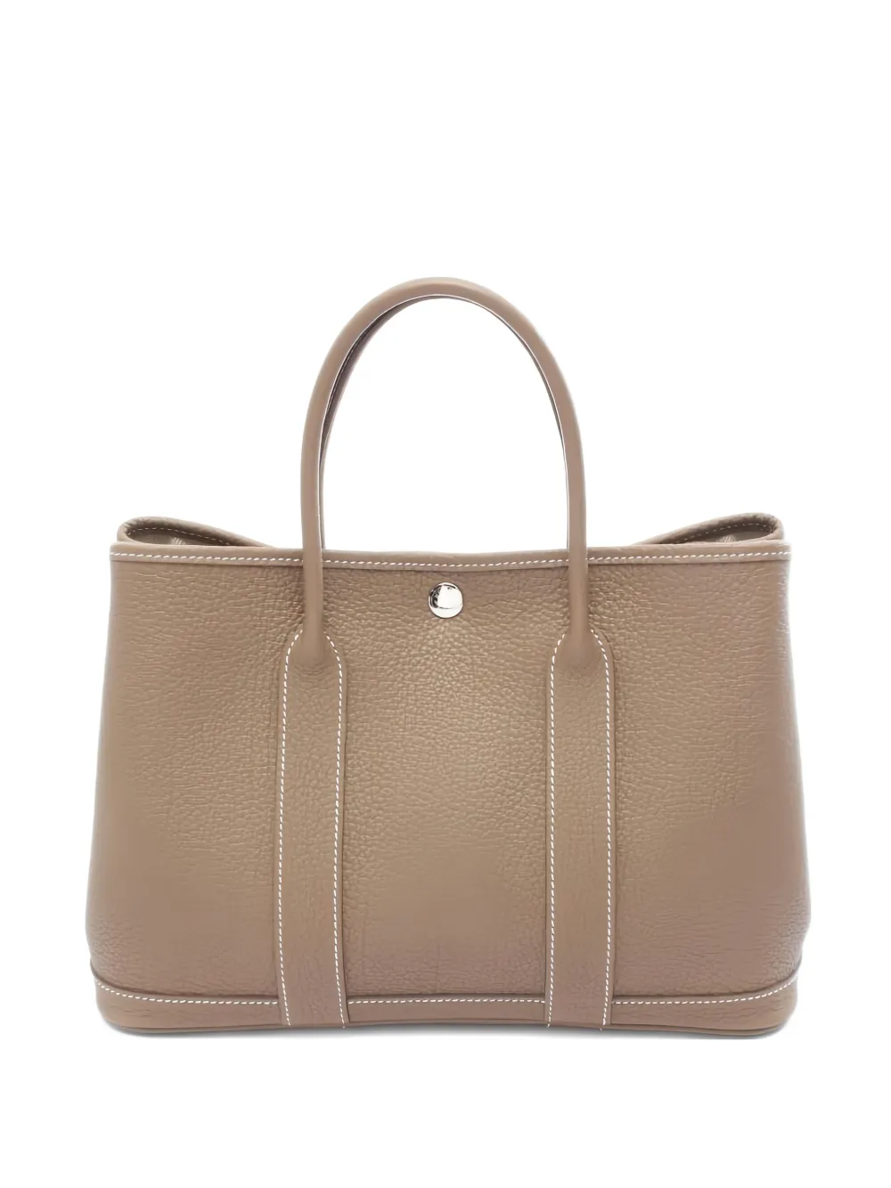 Hermès Pre-Owned Borsa a mano Garden Party TPM in pelle 2014 - Toni neutri