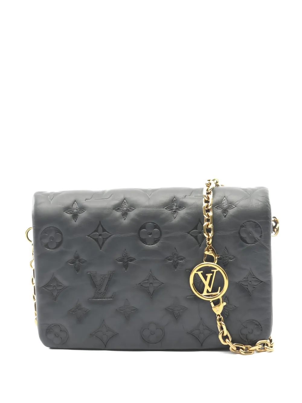 Louis Vuitton Pre-Owned Borsa a spalla Coussin con monogramma 2021 - Nero