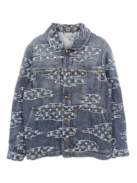 Louis Vuitton Pre-Owned 2010s monogram denim jacket