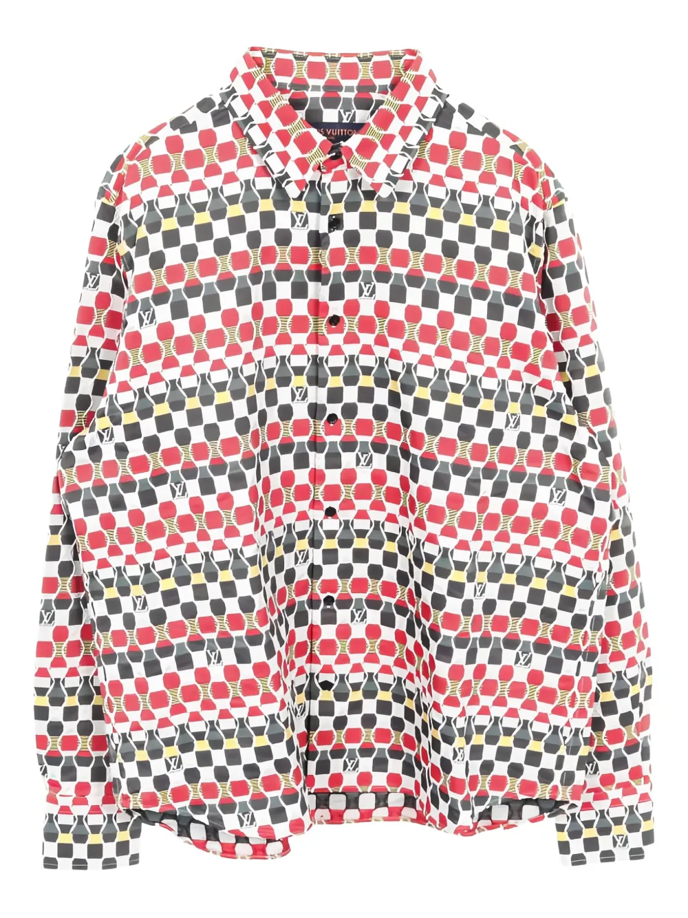 Louis Vuitton Pre-Owned 2020s Amen Break Hemd mit Print - Weiß