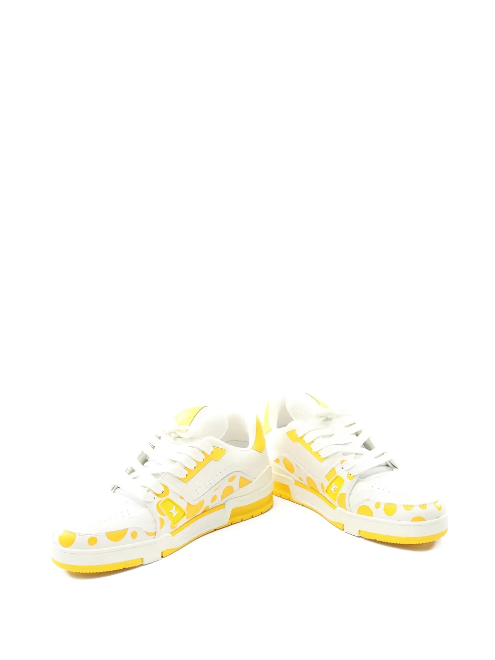  Louis Vuitton Pre-owned Zapatillas Line Infinity Dot De Louis Vuitton Pre-owned X Yayoi Kusama - Blanco 