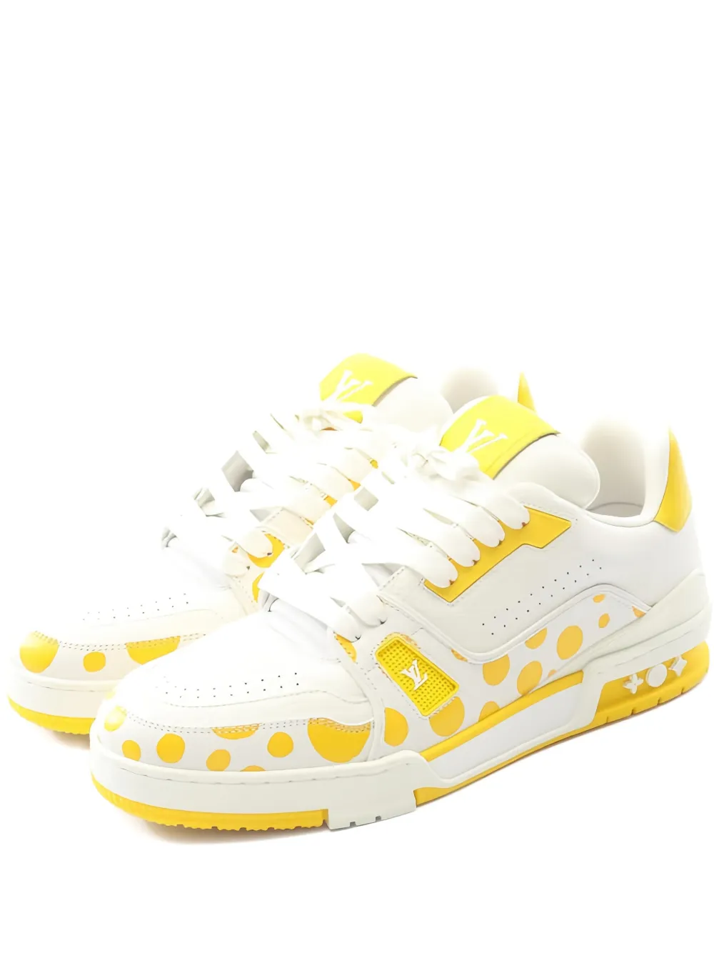 Louis Vuitton Pre-Owned × Yayoi Kusama Line Infinity Dot Sneakers - Weiß
