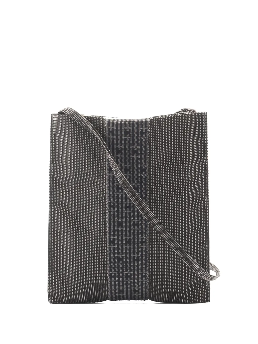 Hermès Pre-Owned Borsa a spalla in tela GG anni 2000 - Grigio