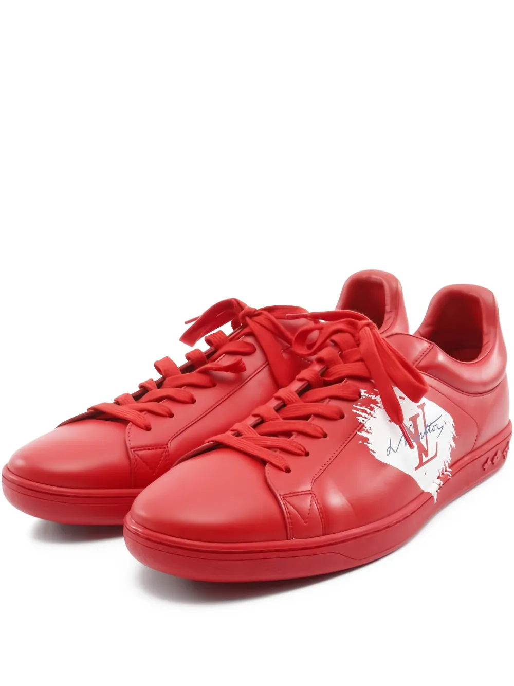 Louis Vuitton Pre-Owned 2018 Luxembourg Sneakers - Rot