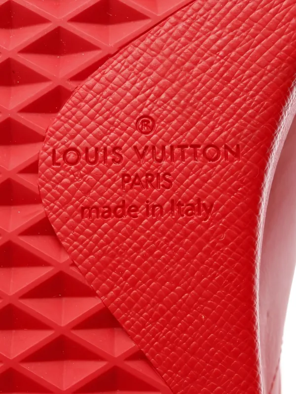 Louis Vuitton Pre-Owned 2018 Luxembourg Sneakers | Red | FARFETCH