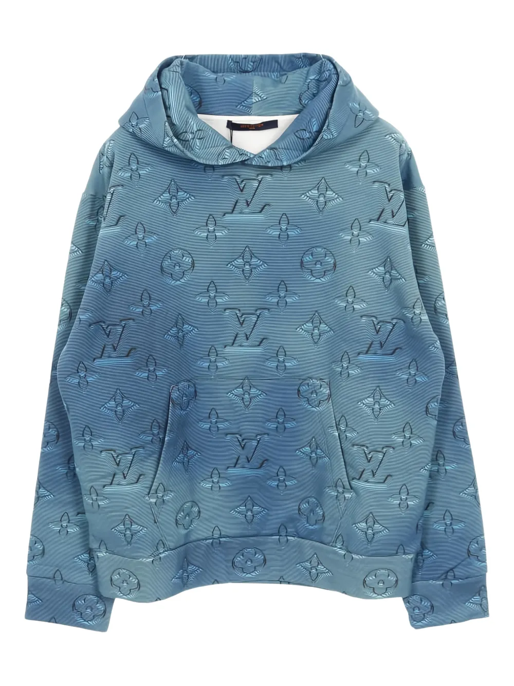 Louis Vuitton Pre-Owned 2020s Hoodie mit Monogramm - Blau