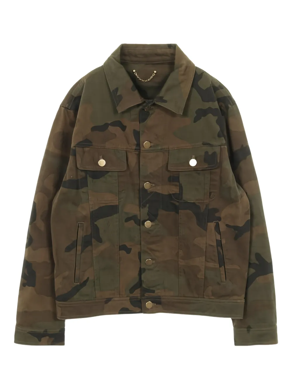 Louis Vuitton Pre-Owned x Supreme Giacca con stampa camouflage - Verde