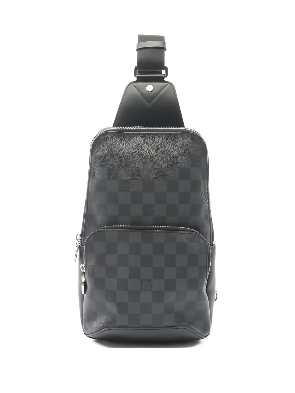 Louis Vuitton Pre-Owned Borsa a spalla con motivo a quadri anni 2018 - Grigio