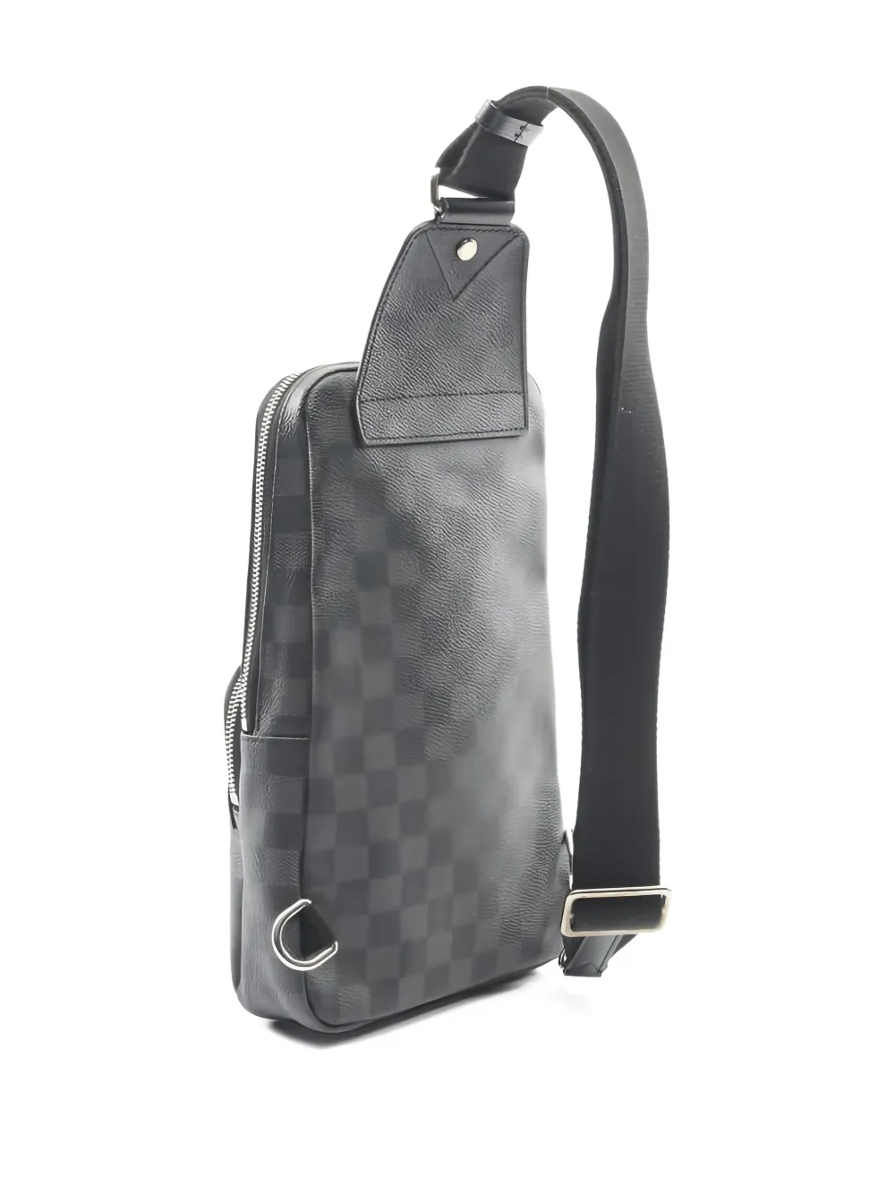  Louis Vuitton Pre-owned 2018 Check-pattern Shoulder Bag - Grey 