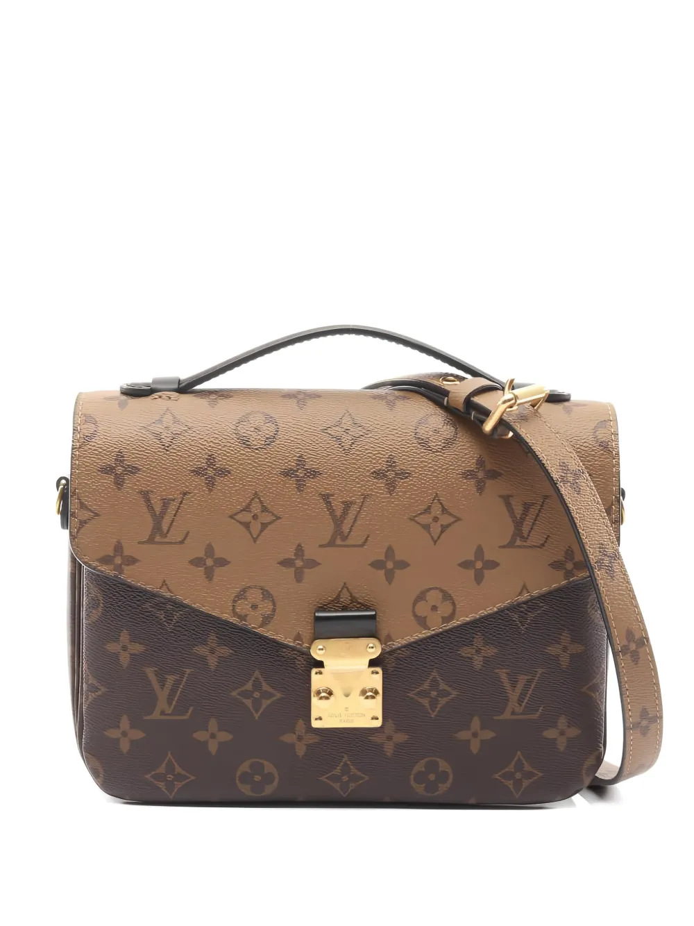 Louis Vuitton Pre-Owned Borsa tote Metis MM con monogramma 2010 - Marrone